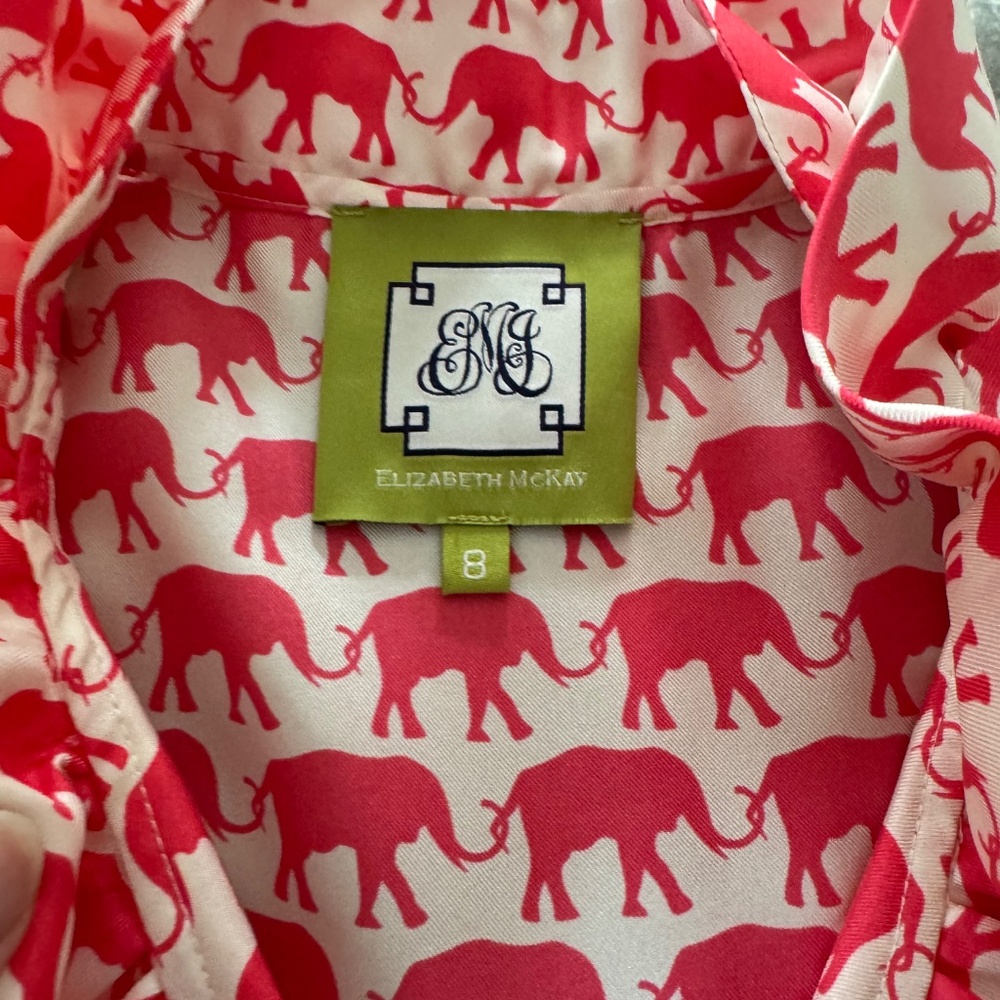 Elizabeth McKay Elephant Ruffle Top - Picture 4 of 5